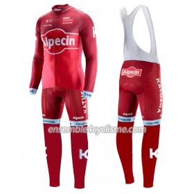 Tenue Maillot M/L + Collant à Bretelles 2017 Team Katusha-Alpecin N001